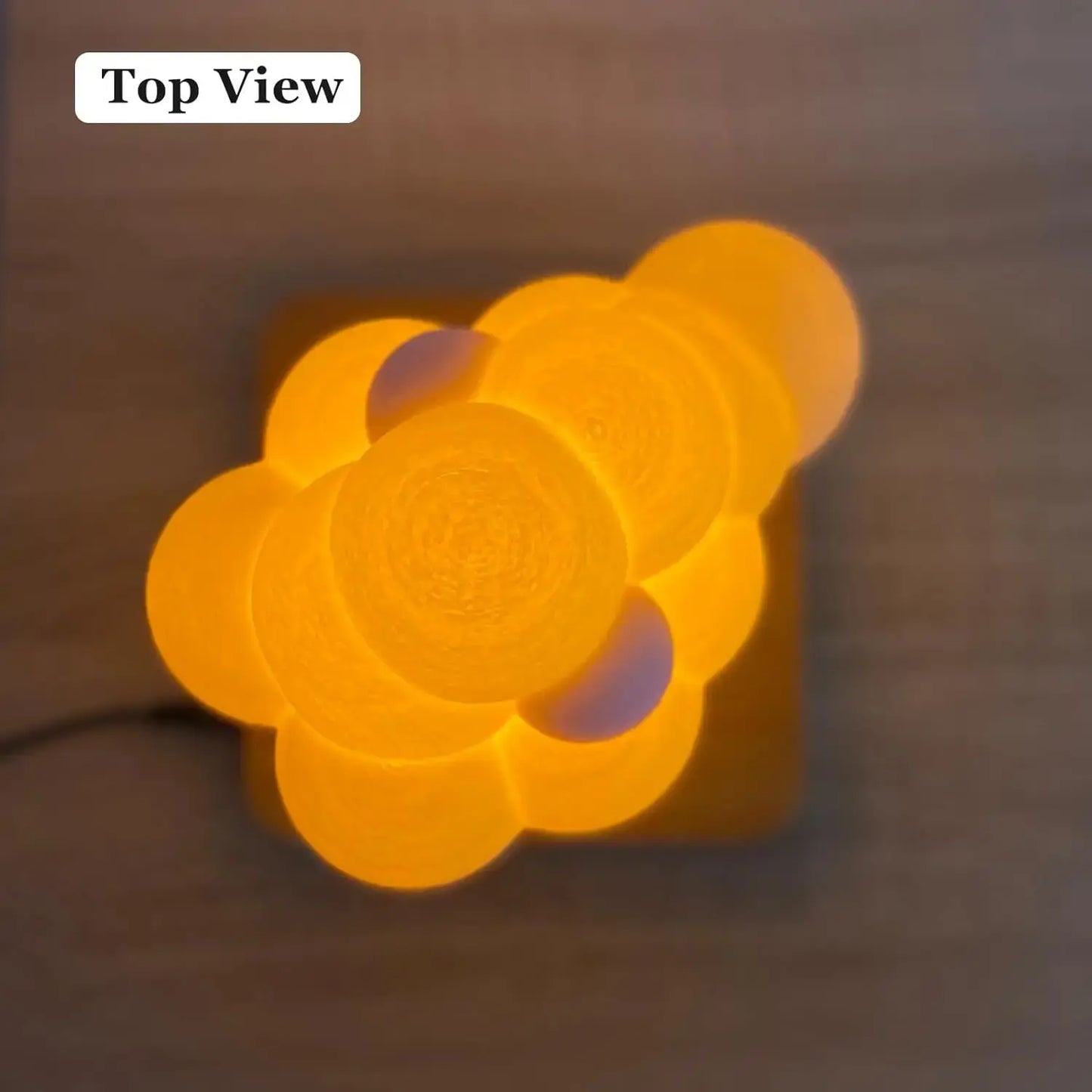 Magnetic Levitating LED Floating Cloud Lamp with 3 Lighting Modes