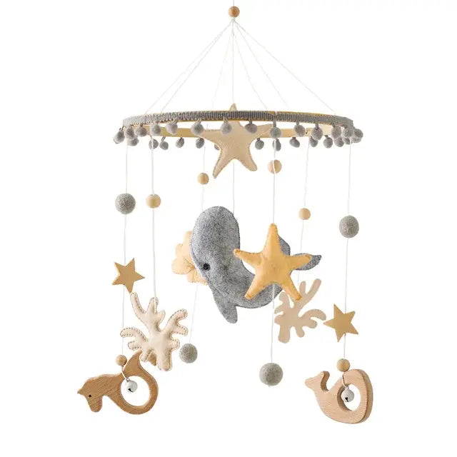 Crib Mobile Bed Bell and Chime