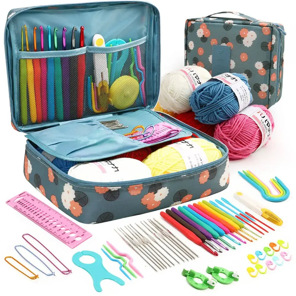 Beginner Crochet Kit with Storage