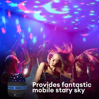 Mini Star Night Light Projector 360 Rotation