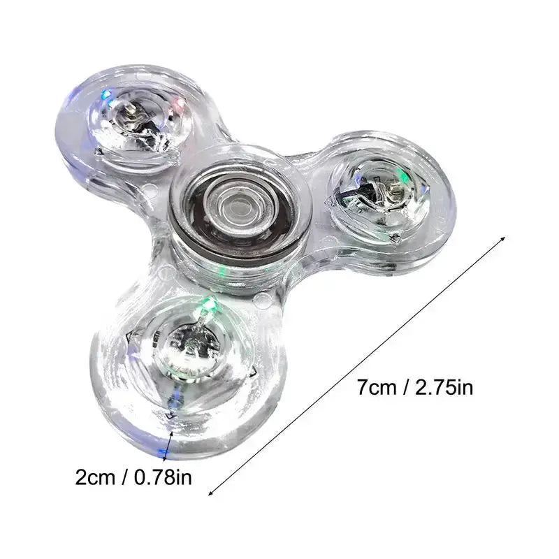 Luminous LED light Fidget Spinner