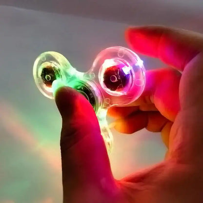 Luminous LED light Fidget Spinner