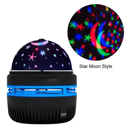 Mini Star Night Light Projector 360 Rotation