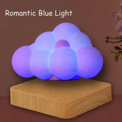 Magnetic Levitating LED Floating Cloud Lamp with 3 Lighting Modes