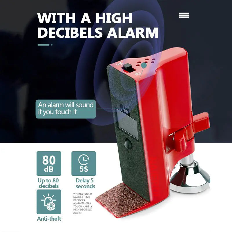 Portable Travel Door Lock with Alarm