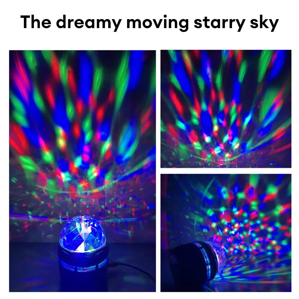 Mini Star Night Light Projector 360 Rotation