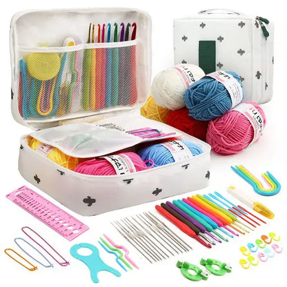 Beginner Crochet Kit with Storage