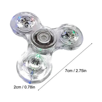 Luminous LED light Fidget Spinner