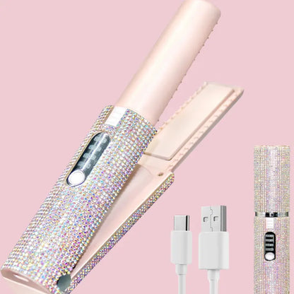 Bling Portable Travel Hair Straightener