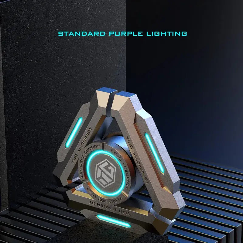 Luminous Futuristic Metal Fidget Spinner