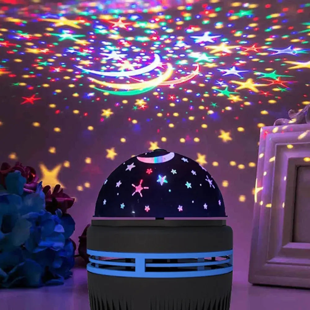 Mini Star Night Light Projector 360 Rotation