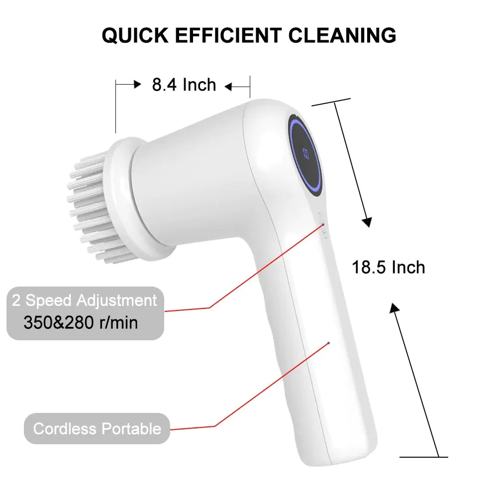 Multifunctional Electric Spin Scrubber