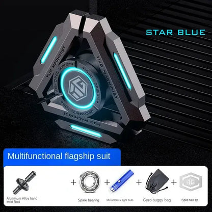 Luminous Futuristic Metal Fidget Spinner