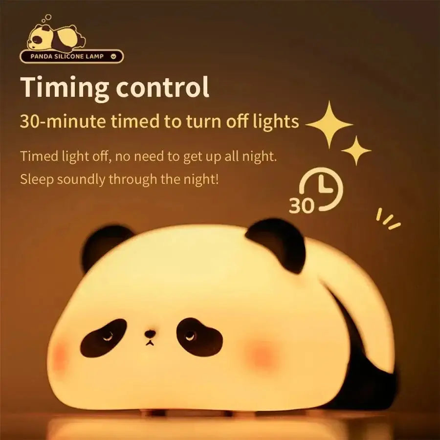 Cute Glowing Panda Night Light