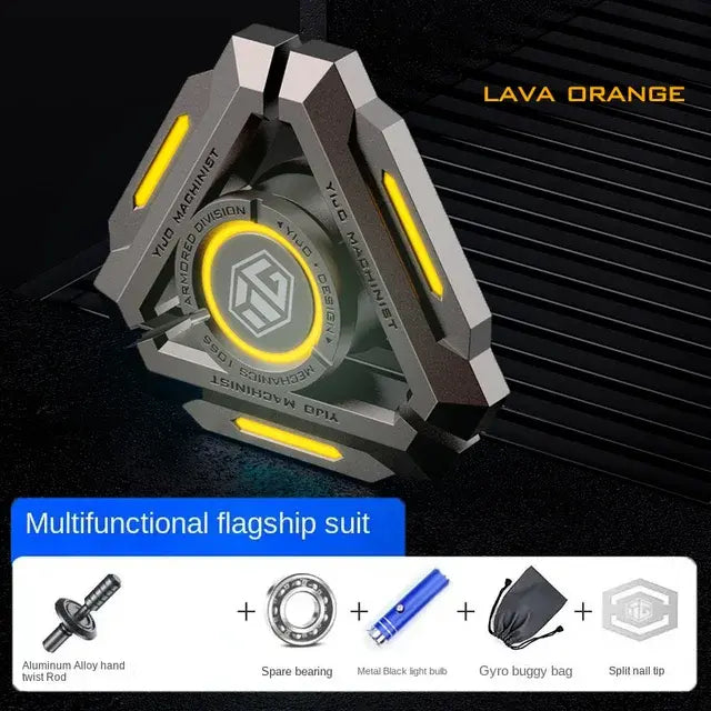 Luminous Futuristic Metal Fidget Spinner