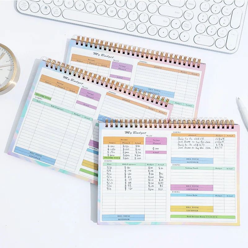 B5 Budget Planner Monthly Finance Organizer