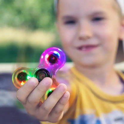 Luminous LED light Fidget Spinner