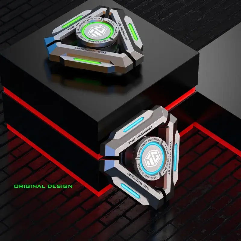 Luminous Futuristic Metal Fidget Spinner