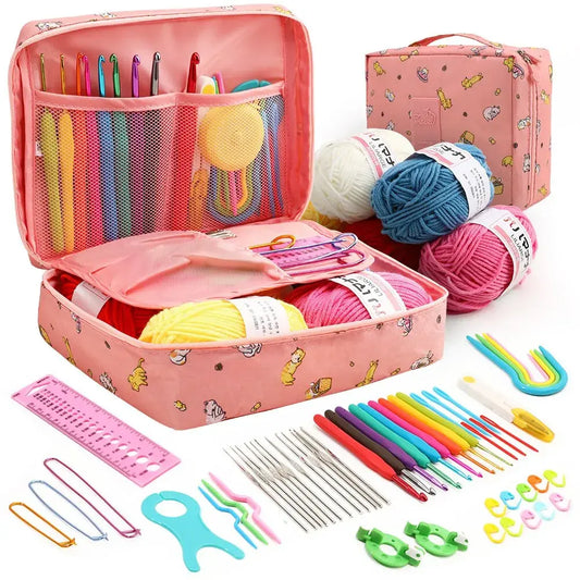 Beginner Crochet Kit with Storage